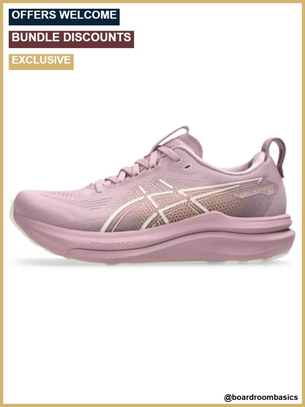 Women's Road Running Shoes with Engineered Mesh Upper and PureGEL Technology